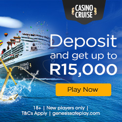 Casino Cruise - 100% Up To R3,000 Free