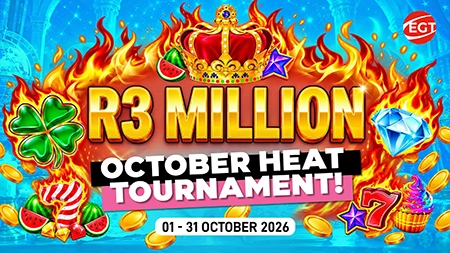 Easybet's R3 Million October Heat Tournament Brings Big Prizes to South African Players