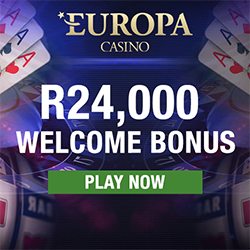 Europa Casino - R100 Free No Deposit Bonus