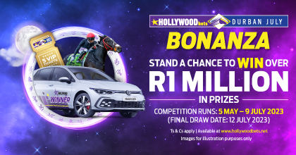 Win a New Car at Hollywood Bets in Durban July Promo