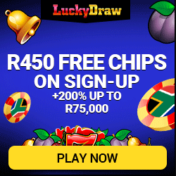 R450 Free No Deposit Casino Bonus Code @ Lucky Draw Casino