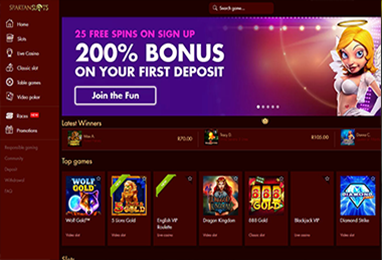spartan slots casino instant play