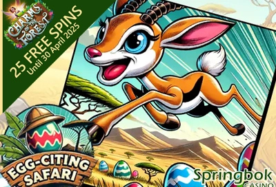 25 Free Spins in Honour of South Africa’s Top 5 Wild Egg Hunters