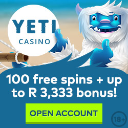 yeti casino  free spins