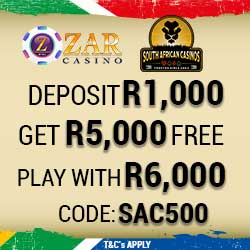 Zar Casino Bonus